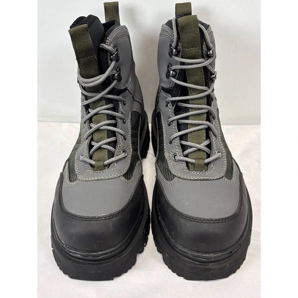 Cabela's Ultralight II Wading Boots Sz 9 Men's Grey Fly Fishing Cleat Bottoms